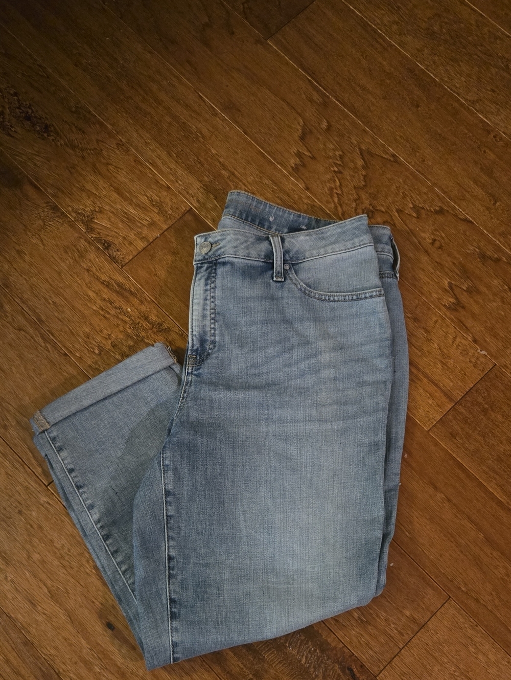 Chicos So Slimming Girlfriend Crop Size 14